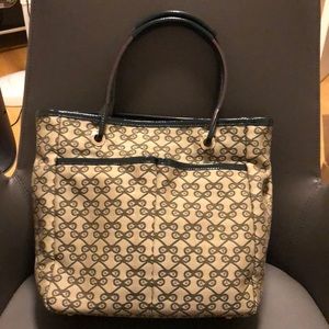Anya Hindmarch logo mini tote